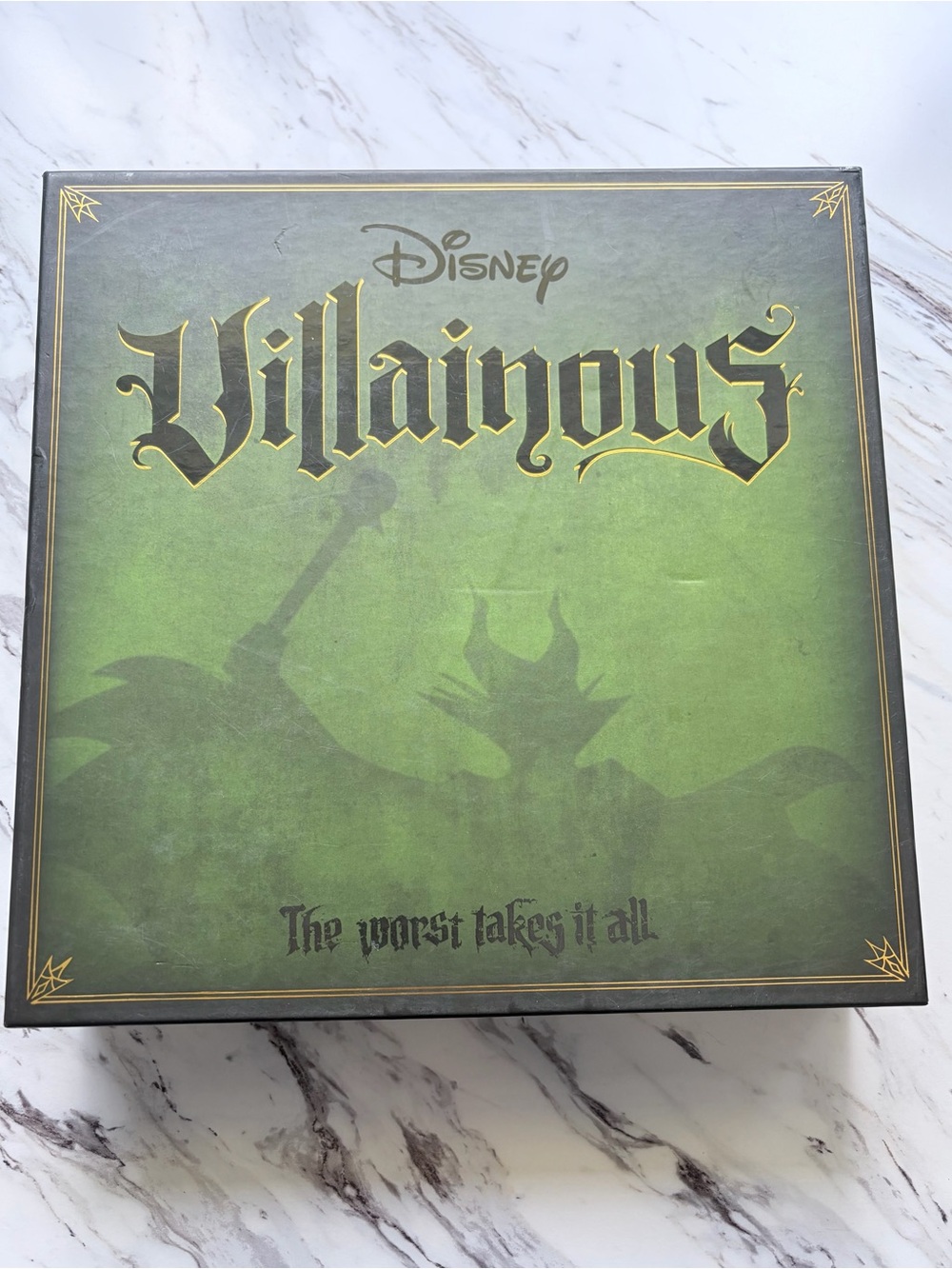 Disney Villainous Board Game – Green and Gold Artwork